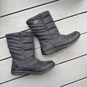 Women's 8.5 sorel Black Winter Boots